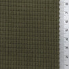 Olive Green - 8 Wale Textured Corduroy Poly Woven Fabric - FAB1874