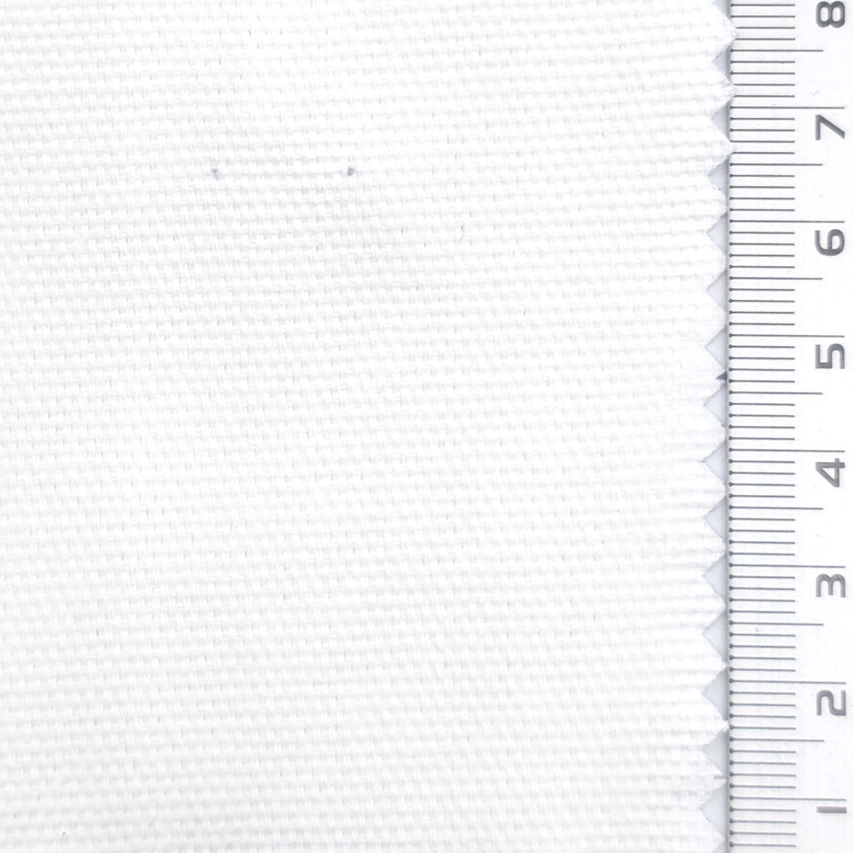 Oxford Cotton Woven Fabric - FAB1956 - White