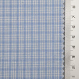 Check Cotton Woven Fabric | FAB1549 | 1.Soft Peach, 2.Spring Wood, 3.Onahau, 4.Green, 5.Yellow, 6.Orange, 7.Snuff, 8.Periwinkle, 9.Pale Cornflower Blue, 10.Black by Fabricis.com #