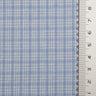Check Cotton Woven Fabric | FAB1549 | 1.Soft Peach, 2.Spring Wood, 3.Onahau, 4.Green, 5.Yellow, 6.Orange, 7.Snuff, 8.Periwinkle, 9.Pale Cornflower Blue, 10.Black by Fabricis.com #