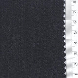 Black - 17 Count Slub Twill Cotton Poly Woven Fabric - FAB1885