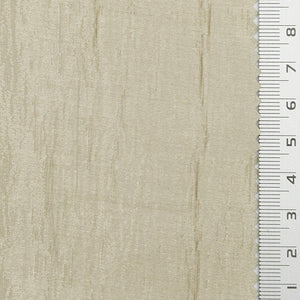 Solid Pleated Satin Acetate Polyester Tencel Woven Fabric - FAB1792 - Cream beige