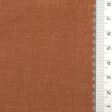 Solid Enzyme Washing Linen Rayon Woven Fabric - FAB1679 - 1.Link Water-2.Botticelli-3.Cavern Pink-4.Pearl Bush-5.Pavlova-6.Old Gold-7.Sea Buckthorn-8.Sorbus-9.Desert-10.Zorba 