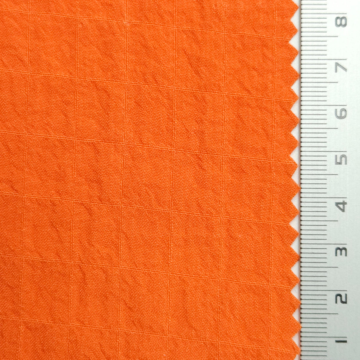 Solid Crepe Fukuro Polyester Woven Fabric | FAB1557 | 1.Tropical Blue, 2.Periwinkle, 3.Hint Of Green, 4.Bisque, 5.White, 6.Green White, 7.Sweet Corn, 8.Carnation Pink, 9.Burnt Orange, 10.Black by Fabricis.com #