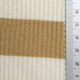 1 Inch Stripe Rib Cotton Spandex Knit Fabric | FAB1608 | 1.White/Black, 2.White/Navy, 3.White/Red, 4.White/Blue, 5.White/Blue, 6.White/Pink, 7.White/Grey, 8.White/Green, 9.White/Beige, 10.White/Royal by Fabricis.com #