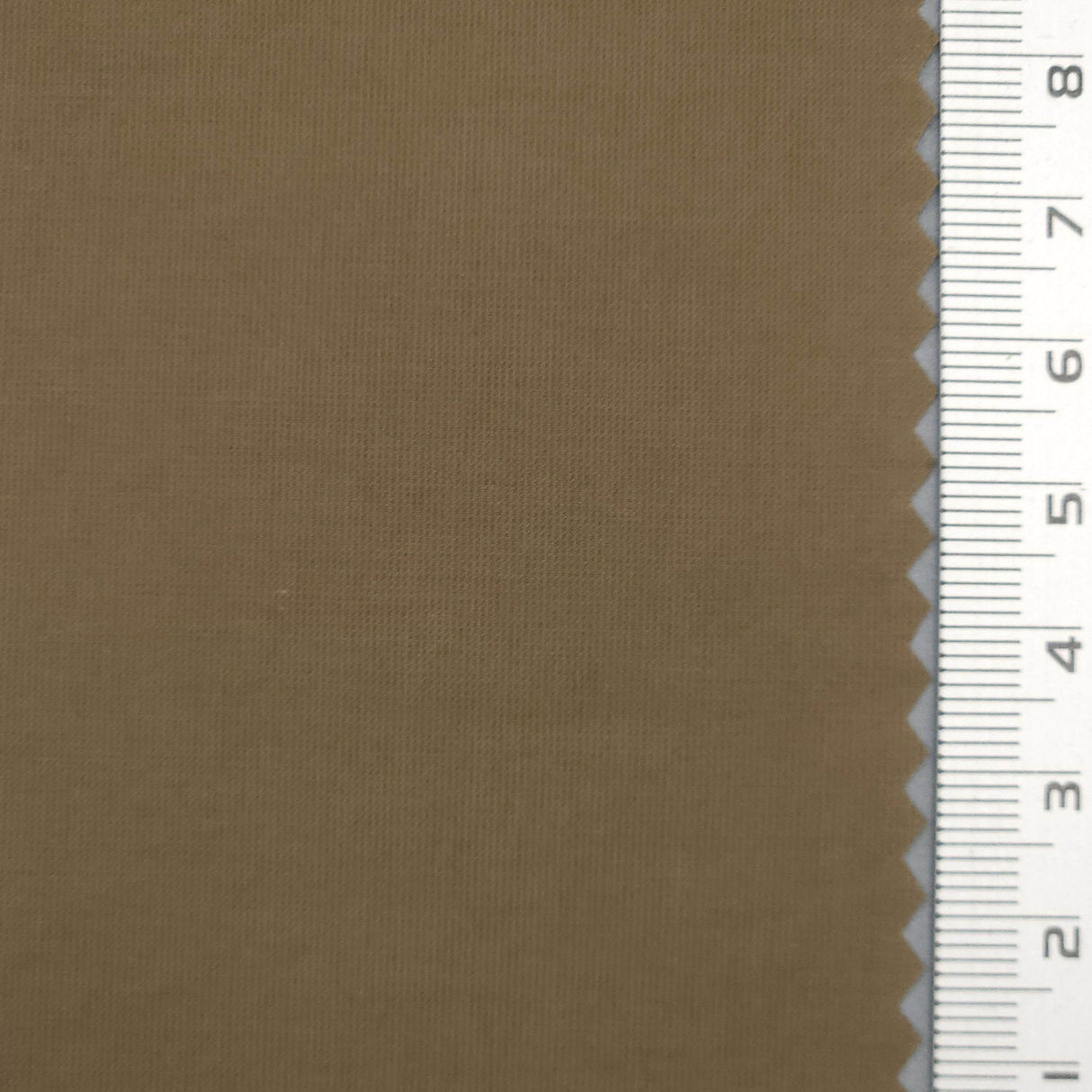 Solid Plain Taffeta Cotton Nylon Woven Fabric - FAB1729 - Medium brown