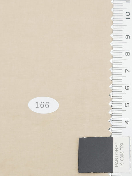Solid Recycled Nylon Cotton Re-Nylon Woven Fabric - FAB1713 - 1.PInk Swan-2.Geyser-3.Light Grey-4.Dust Storm-5.Pearl Bush-6.Bone-7.Pale Chestnut-8.Ivory-9.Oyster Pink-10.Soft Amber 