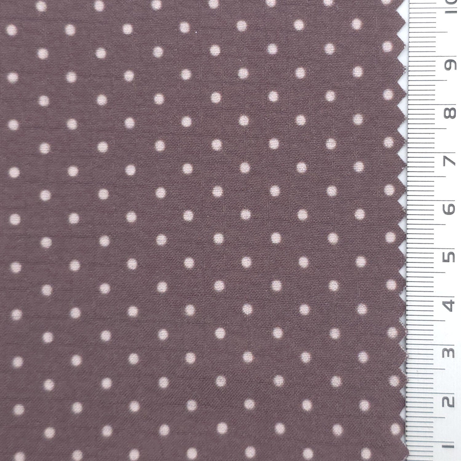 Polka Dot Polyester Woven Fabric - FAB1971 - Mauve
