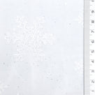 Snowflake Galaxy Polyester Knit Fabric - FAB1950 - Ivory