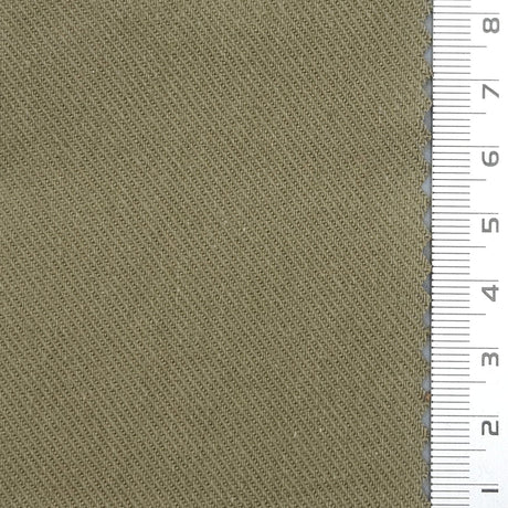 Solid Enzyme Twill Washing Cotton Spandex Woven Fabric - FAB1668 - 1.Grain Brown-2.Chino-3.Tallow-4.Cab Sav-5.Nutmeg-6.Eunry-7.Pale Brown-8.Sage-9.Gurkha-10.Graphite 