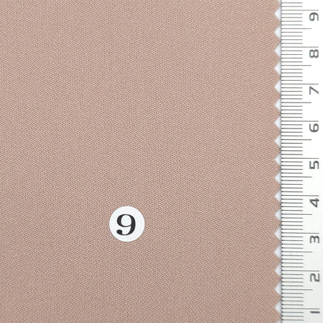 Polyester like Spandex Woven Fabric (V2) - FAB1437 - 1.Pink-2.Yellow-3.Light Yellow-4.Dusty Pink-5.Coral-6.White-7.Ivory-8.Ivory-9.Grey Pink-10.Tan 