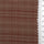 Cocoa Brown Check Cotton Rayon Woven Fabric - FAB1826