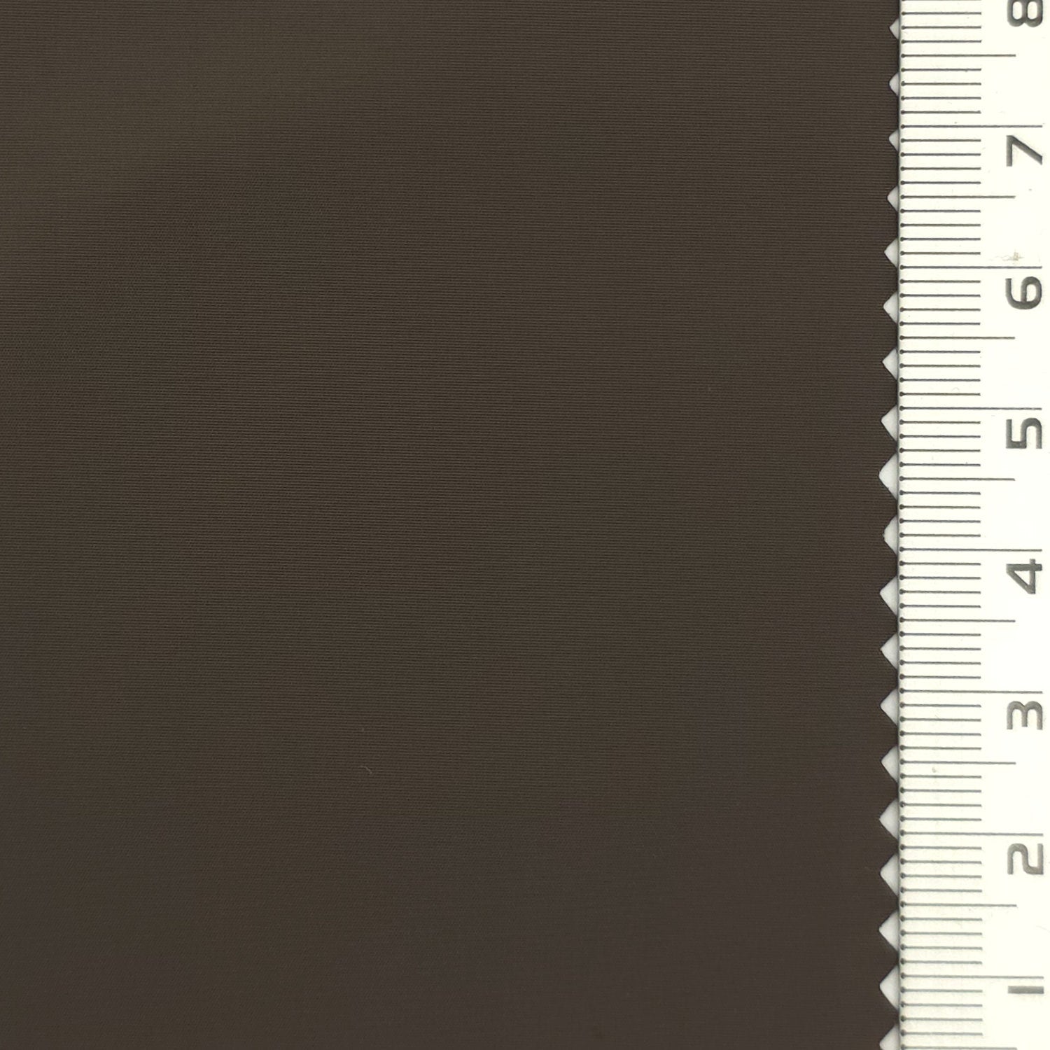 Dark Brown - Shape-Retaining Smooth 50D Polyester Memory Woven Fabric - FAB 1942