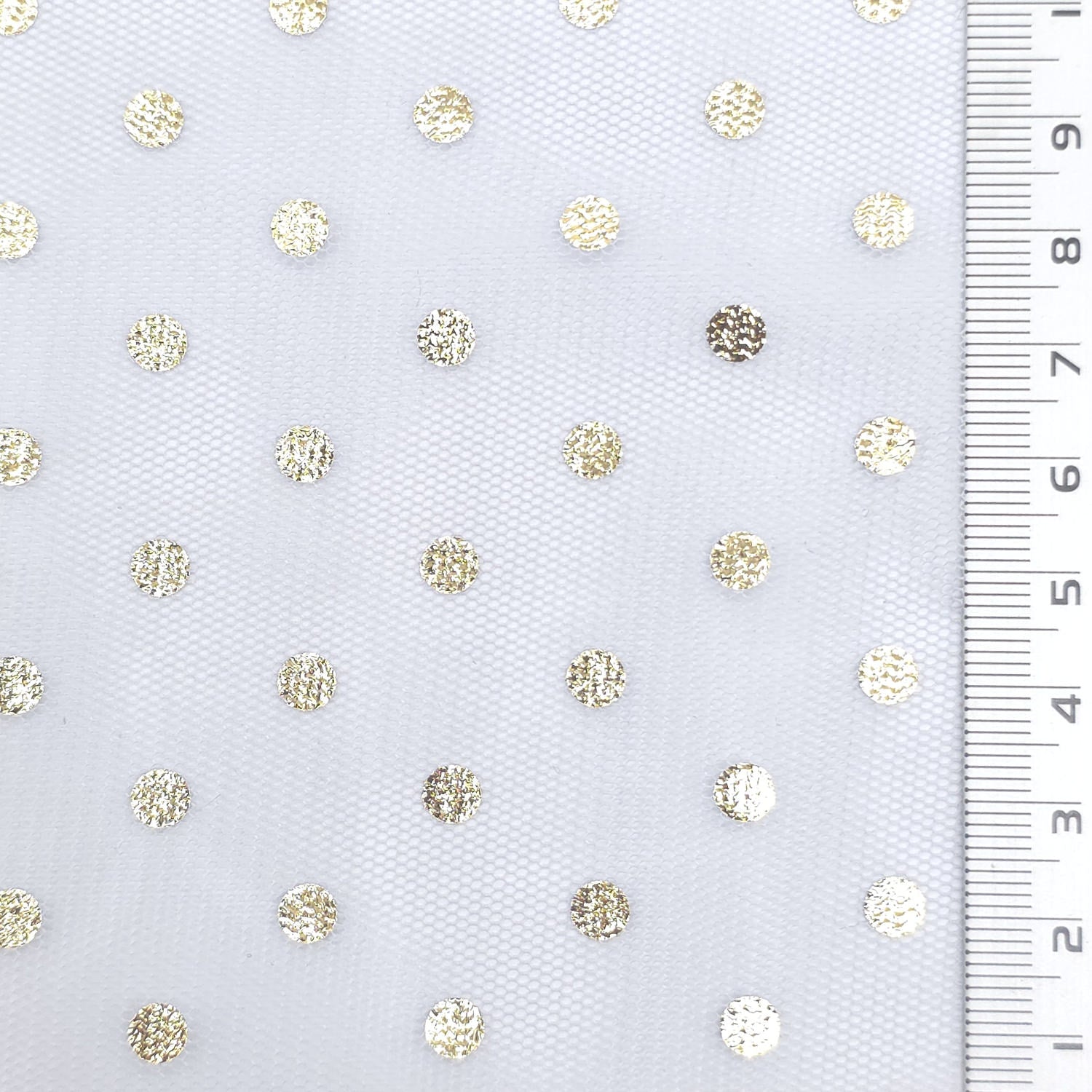 Foil Dot Polyester Knit Fabric - FAB1951 - Slate Grey