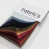 Poly Rayon with PU Woven Fabric - Swatch