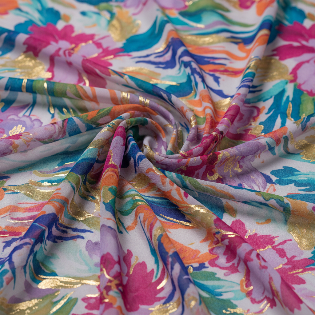 Hi Multi Chiffon Print