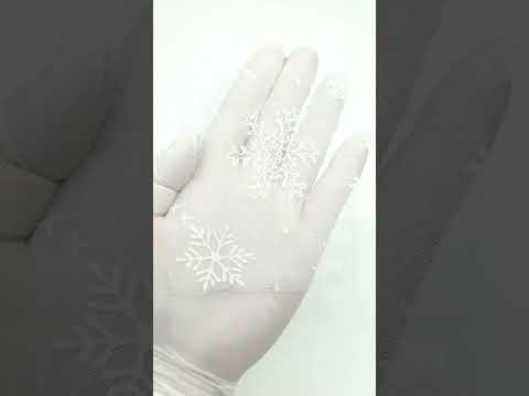 Snowflake Galaxy Lightweight Polyester Knit Fabric - FAB 1950
