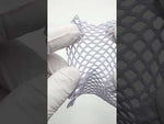Net Solid Mesh Spandex Polyester Knit Fabric - FAB 1803