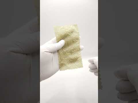 Solid Plain Wrinkle Recycled Nylon Woven Fabric - FAB 1706