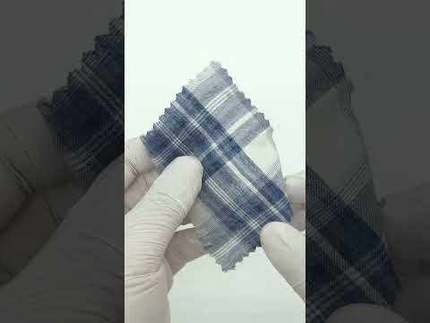 Plaid Woven Cotton Fabric - FAB 1860