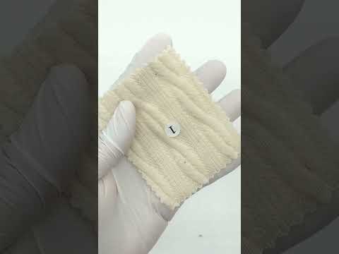 Cable Jacquard Poly Span Knit Fabric - FAB 1857