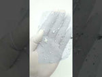 Star Foil Poly Mesh Knit Fabric - FAB 1949