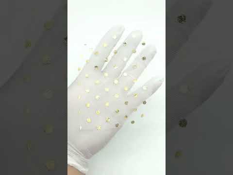 Foil Dot Polyester Knit Fabric - FAB 1951