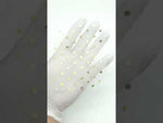 Foil Dot Polyester Knit Fabric - FAB 1951