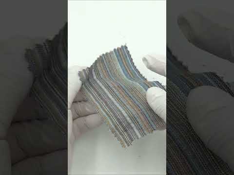Textured Stripe Cotton Woven Fabric - FAB 1825