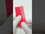 Resin Finished Rigid Nylon Mesh Knit Fabric - FAB 1943