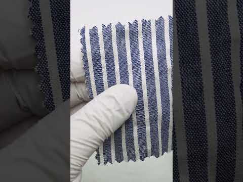 5mm Pencil Stripe YarnDyed Cotton Woven Fabric - FAB 1761
