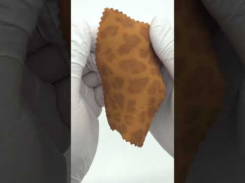 Animal Print Suede Knit Fabric - FAB1978S
