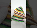 Multi Color Towel Stripe Terry Spandex Cotton Polyester Knit Fabric - FAB 1776
