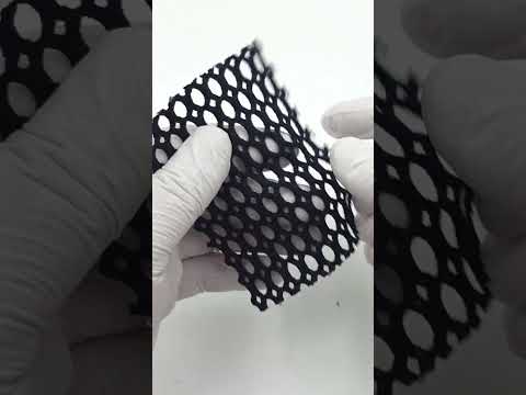 Textured Mesh Poly Knit Fabric - FAB 1848