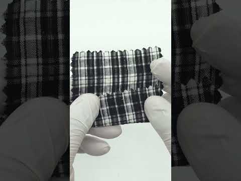 Gingham Poly Cotton Woven Fabric - FAB 1863