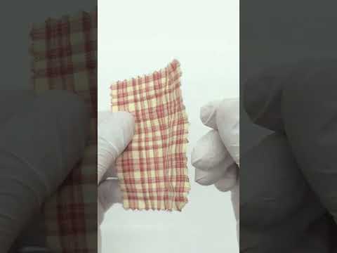 Gingham Plain Cotton Woven Fabric - FAB 1861