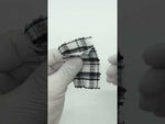 Lightweight Crisp Check Cotton Poly Shirting Woven Fabric - FAB 1925
