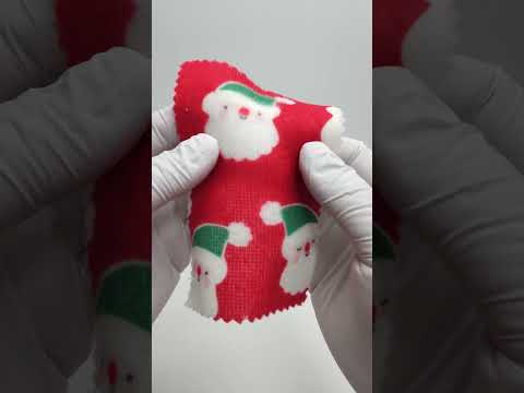 Brushed Santa Claus Print Polyester Rayon Knit Fabric - FAB 1612