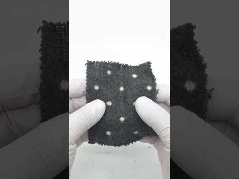 Polka Dot Poly Woven Fabric - FAB 1911