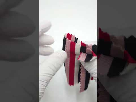 Stripe Rib YarnDyed Rayon Spandex Knit Fabric - FAB 1779