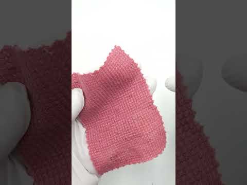 Solid Waffle Spandex Rayon Polyester Knit Fabric - FAB 1809