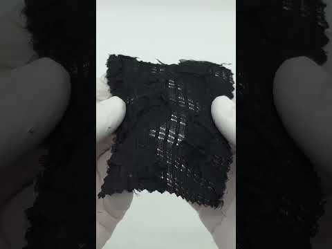 Medium Weight Raised Ribbon Textured Poly Span Jacquard Woven Fabric - FAB 1933
