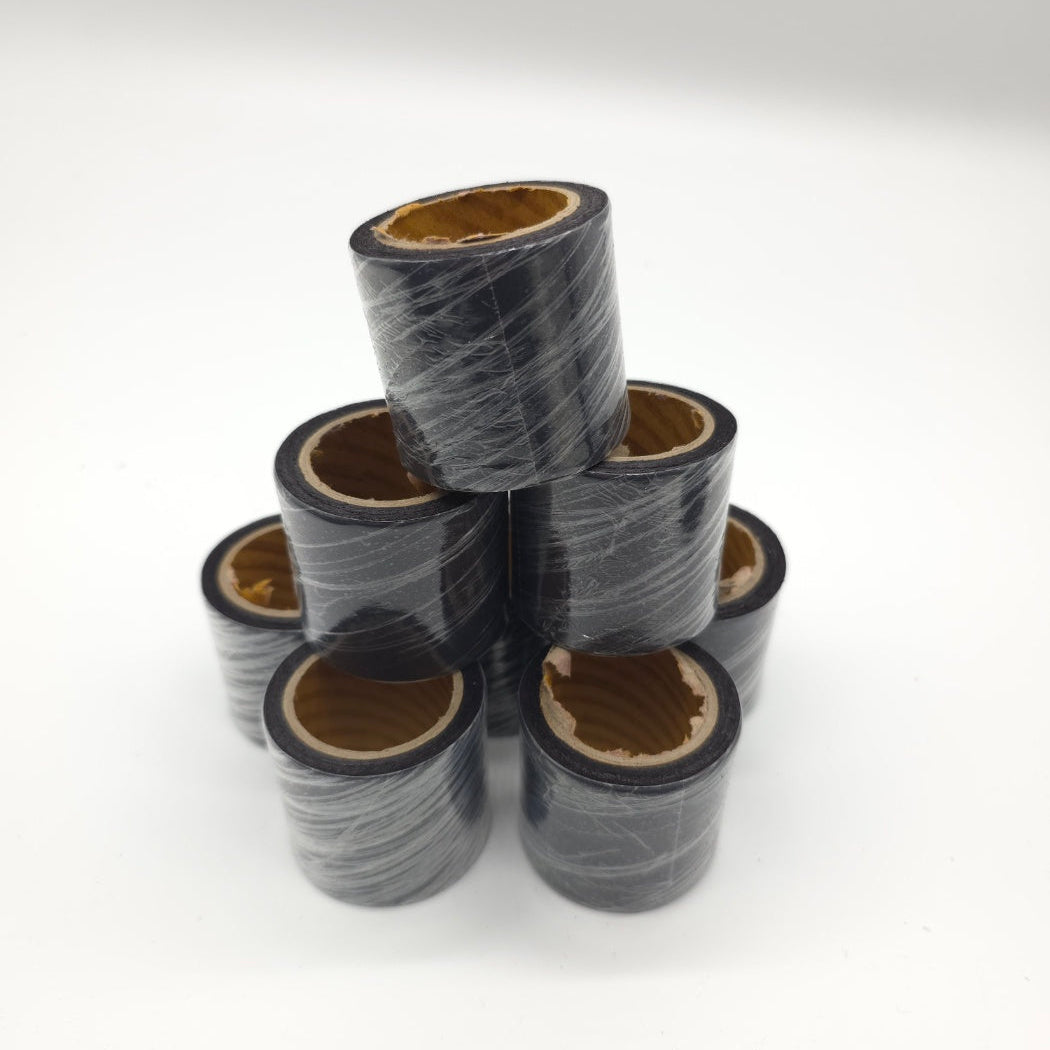 Fabric cut into coordinated strip rolls