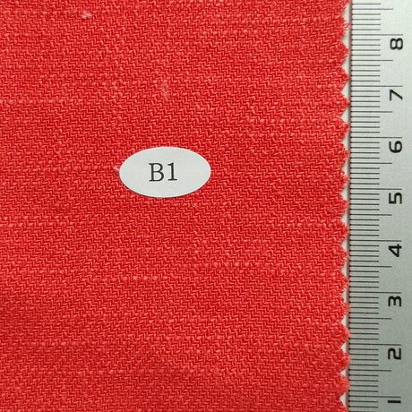 リネンコットンバイオウォッシュ織物 - FAB1268 