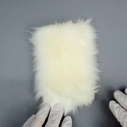 Very Thick Faux Fur | FAB1205 | 1.Ivory, 2.Black by Fabricis.com #