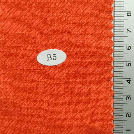 リネンコットンバイオウォッシュ織物 - FAB1268 
