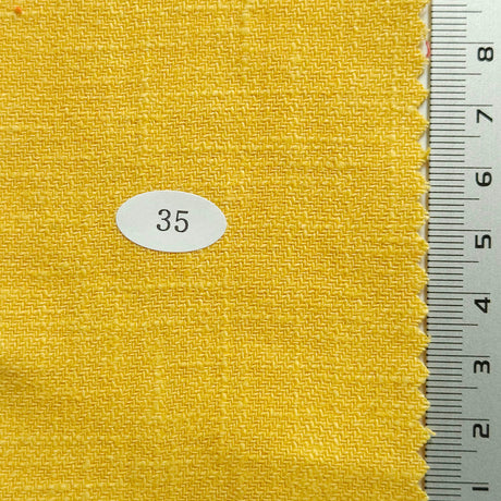 リネンコットンバイオウォッシュ織物 - FAB1268 
