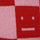 Flanne Jacquard Acrylic Knit Fabric | FAB1527 | 1.Pink, 2.Blue, 3.Yellow, 4.Black by Fabricis.com #