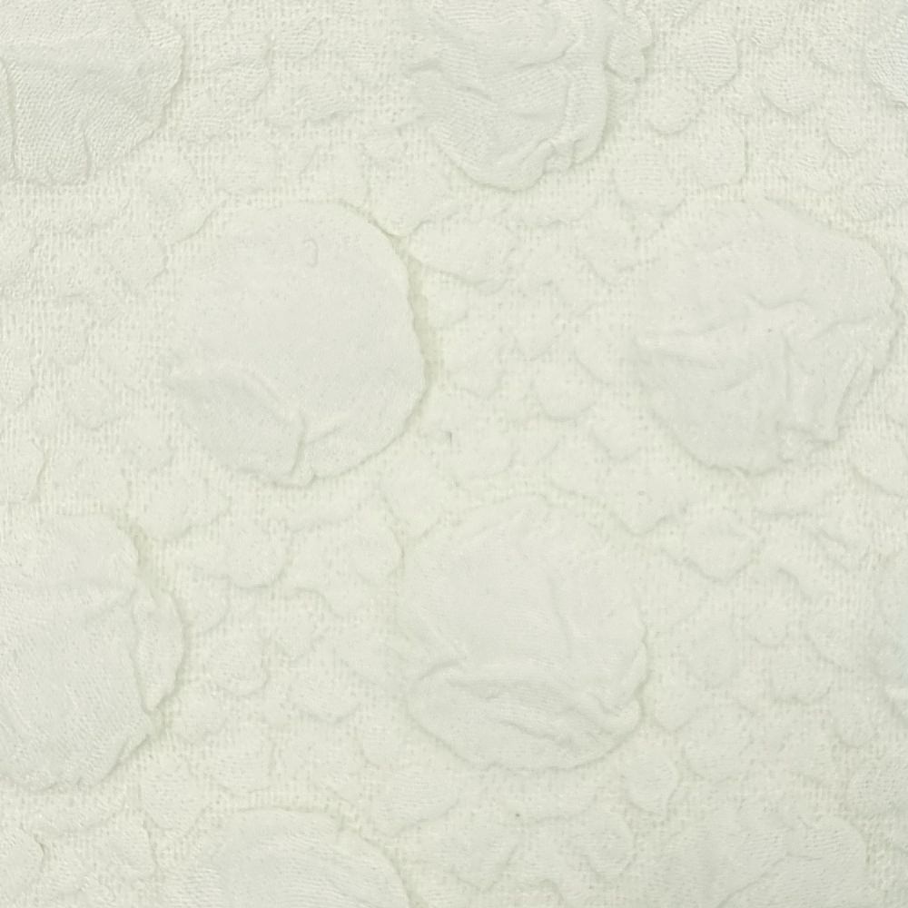 Solid Polka Dot Jacquard Polyester Woven Fabric | FAB1533 | 1.Beige, 2.White, 3.Yellow, 4.Pink, 5.Grey/Green, 6.Black by Fabricis.com #