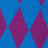 Diamond Jacquard Acrylic Knit Fabric | FAB1515 | 1.Blue, 2.Green, 3.Yellow, 4.Pink, 5.Black by Fabricis.com #